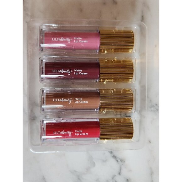 Ulta Beauty Lip Library 16-Piece Set Matte Lip Cream & Lip Stain Gloss - Picture 6 of 10